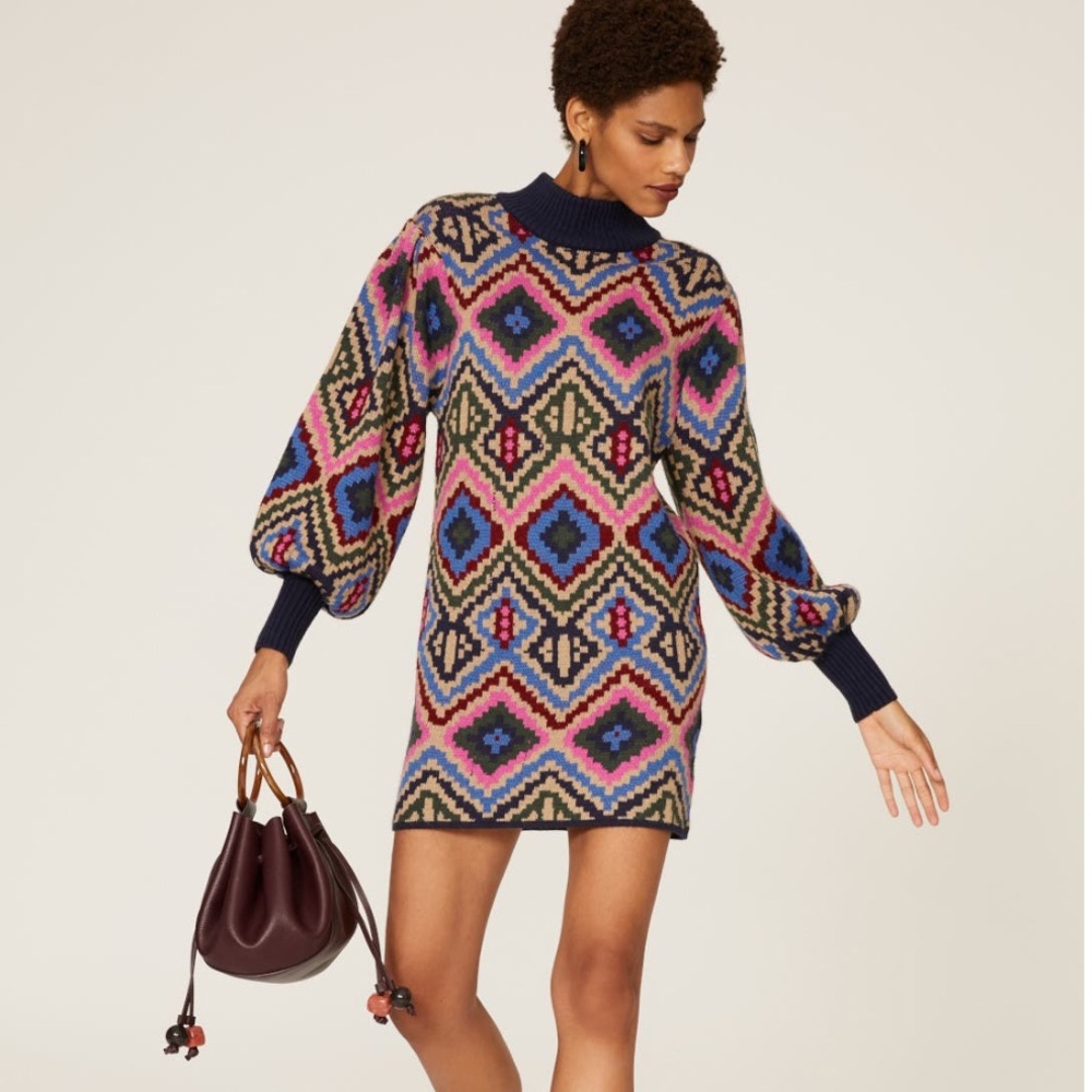 FARM Rio Rauti Sweater Dress